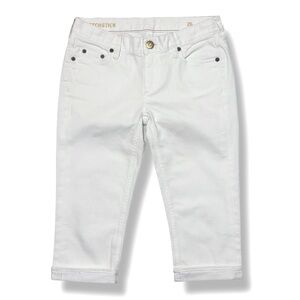 J. CREW Matchstick Cropped Capri Denim Jeans